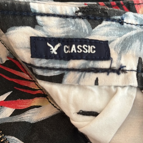 Men’s AE American Eagle tropical palm tree men’s shorts size 31 - Picture 9 of 10